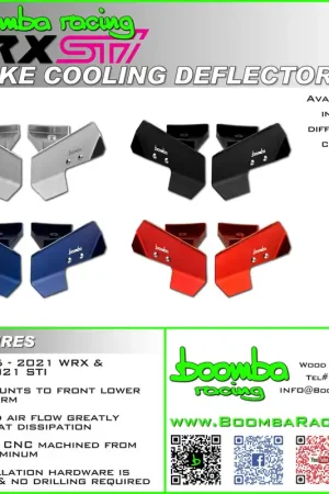 Seasonal Sale WRX/STI BRAKE DEFLECTORS