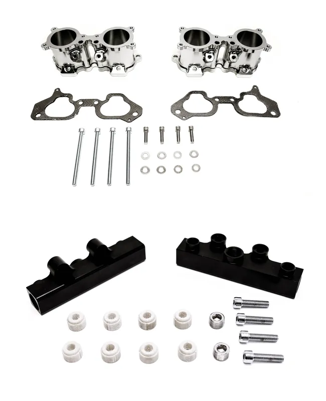 Fan Favorite Precision Works Top Feed TGV Housing & Fuel Rail Kit - Subaru WRX STI