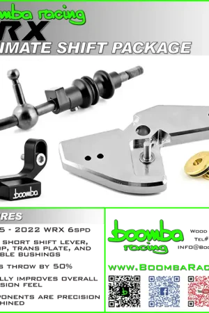 Same Day Shipping WRX15+ ULTIMATE SHIFT PACKAGE