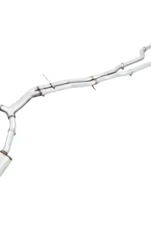 Fast Shipping AWE Tuning Audi B9 S5 Sportback Touring Edition Exhaust - Non-Resonated (Silver 102mm Tips)