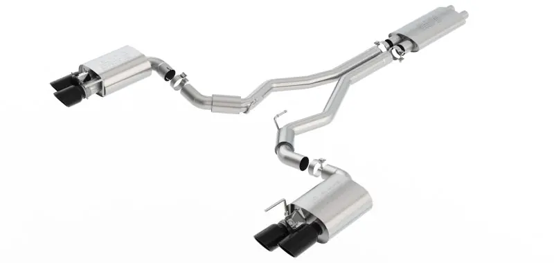 Modern Borla 18-20 Ford Mustang GT 5.0L AT/MT ECE Approved Cat-Back Exhaust w/ Active Valve