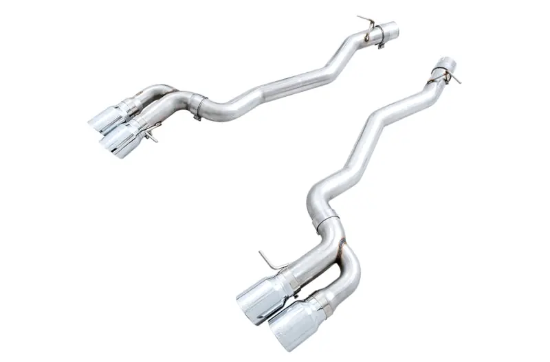 Top Rated AWE Tuning 18-19 BMW M5 (F90) 4.4T AWD Axle-back Exhaust - Track Edition (Chrome Silver Tips)