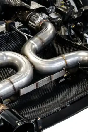 Seasonal Sale AWE Tuning McLaren 720S Performance Exhaust - Diamond Black Tips