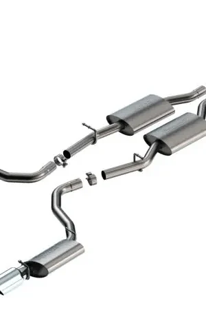 Luxury Borla 19-23 Dodge Charger GT 3.6L V6 RWD S-Type Catback Exhaust - Polished Tips