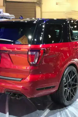 Fast Shipping Borla 18-19 Ford Explorer Sport 3.5L 2.5in 2.25in Diameter S-Type Exhaust Carbon Fiber 3.5in Tip