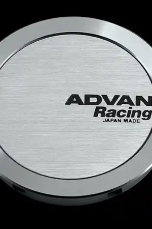 Grab Now Advan 63mm Full Flat Centercap - Silver Alumite