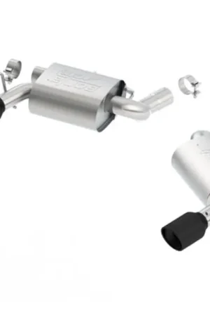 Markdown Borla 2016 Chevy Camaro V8 SS AT/MT ATAK Rear Section Exhaust w/ Dual Mode Valves Ceramic Black