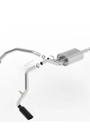 Borla 14-18 Chevrolet Silverado 1500 AT/MT 4DR SS S-Type Catback Exhaust Black Chrome Tip One Day Deal