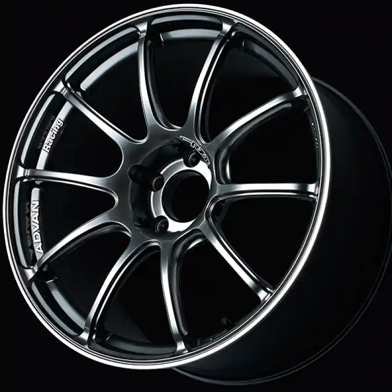 Advan RZII 17x8.0 +37 5-114.3 Racing Hyper Black Wheel Limited Offer