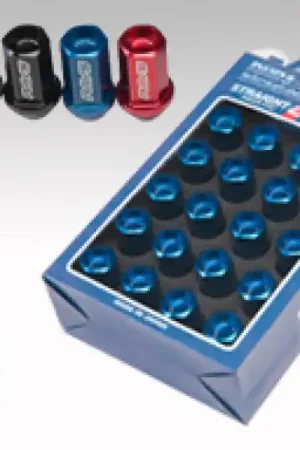 Rays Dura-Nut L42 Straight Type 12X1.50 Lug Nut Set 16 Lug 4 Lock Set - Gun Metallic High Quality