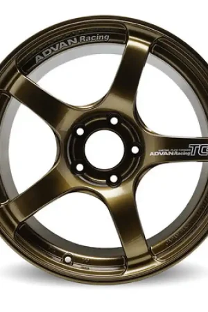 Secure Checkout Advan TC4 15x8.0 +28 4-100 Umber Bronze Metallic Wheel (No Ring)