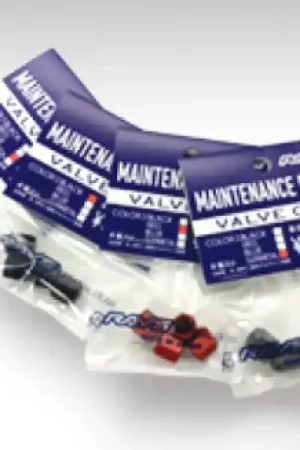 Rays Aluminum Air Valve Cap Set - Black No Minimum Order