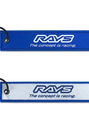 Reduced Price RAYS Official Key Tag 24S 142mm x 29mm Key Ring 30mm