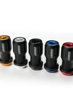 Rays 12x1.50 Formula Lug Nut FN-II Set 20 - Black/Black Final Sale