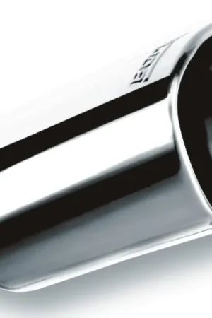 Professional Grade Borla 2.25in Inlet 3.28in x 3.5in Square Rolled Angle Cut x 7.88in Long Exhaust Tip