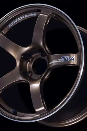 Advan TC4 15x7.0 +42 4-100 Umber Bronze Metallic & Ring Wheel Time-Limited