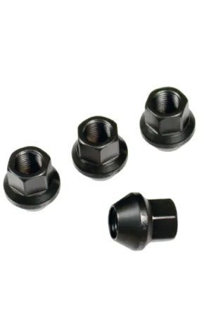 Rays 17 Hex Racing Nut L25 Short Type 12x1.25 - Black (4 Pieces) Crafted