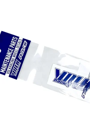 Rays Volk Racing TE37 Repair Disk Sticker - Blue Hassle-Free Returns