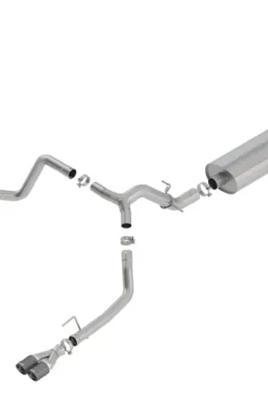 Borla 19 Chevrolet Silverado/GMC Sierra 1500 6.2L SS Touring Catback Exhaust - Carbon Fiber Tips Special Offer