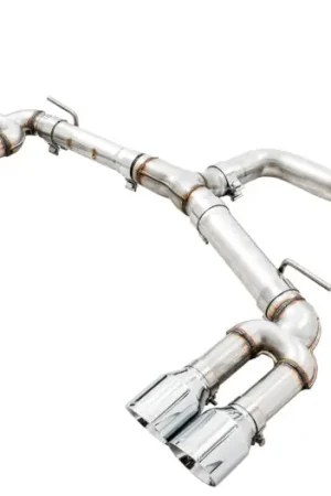 Premium AWE Tuning Audi 8V S3 Track Edition Exhaust w/Chrome Silver Tips 102mm