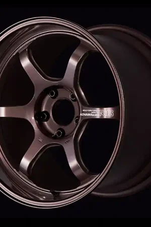 Advan R6 18x9.5 +45 5-100 Racing Copper Bronze Wheel In Demand