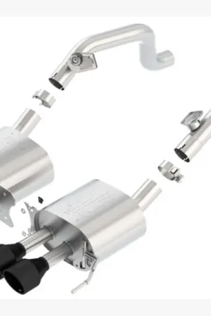 Fresh Stock Borla 14-18 C7 Corvette Stingray Axle-Back ATAK Exhaust 2.75in To Muffler Dual 2.0in Out 4.25in Tip