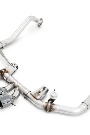 Special Offer AWE Tuning Porsche 718 Boxster / Cayman SwitchPath Exhaust (PSE Only) - Chrome Silver Tips