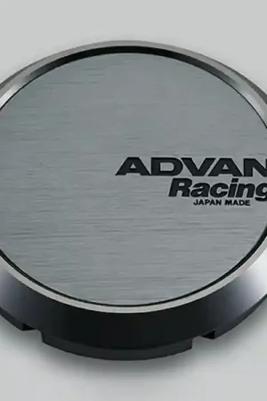 New Arrival Advan 63mm Flat Centercap - Hyper Black