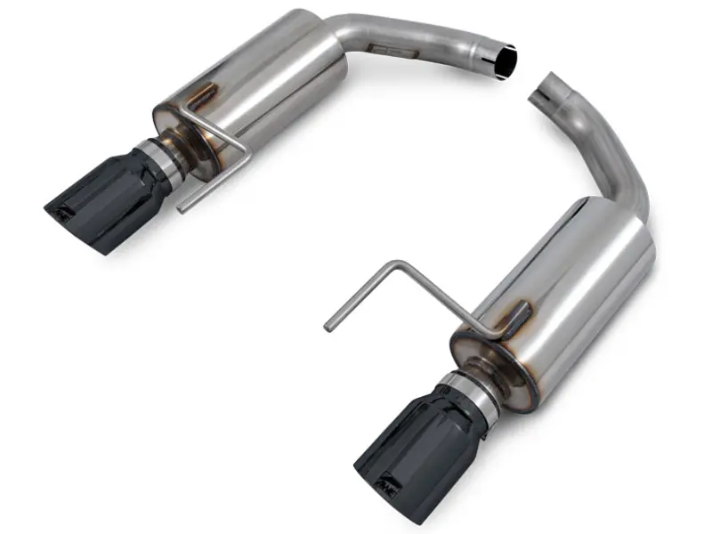 Trusted Brand AWE Tuning S550 Mustang EcoBoost Axle-back Exhaust - Touring Edition (Diamond Black Tips)