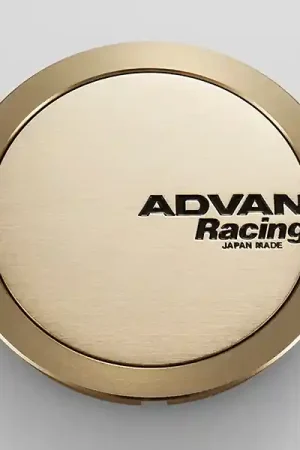 Advan 63mm Full Flat Centercap - Bronze Alumite Best Choice