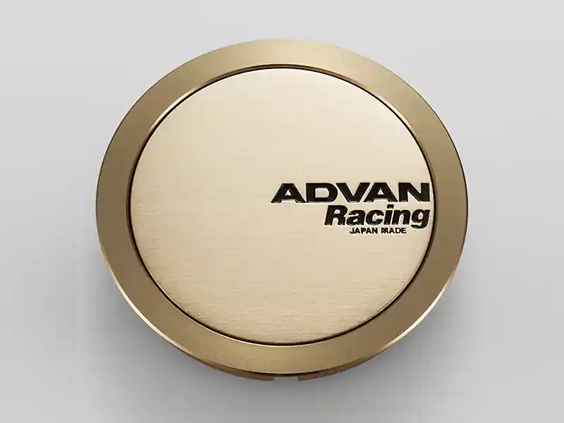 Advan 63mm Full Flat Centercap - Bronze Alumite Best Choice