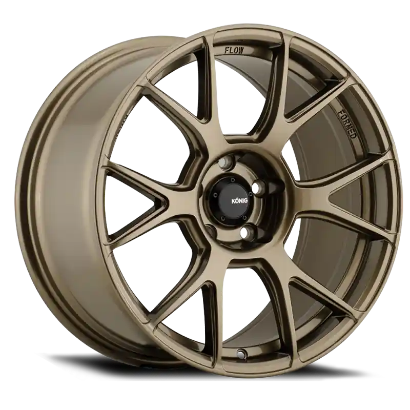 Factory Price Konig Ampliform 19x10.5 5x114.3 ET23 Gloss Bronze
