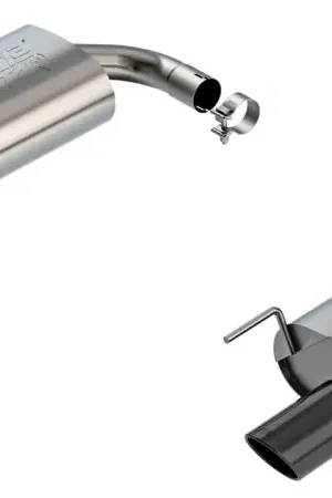 Budget Borla 2024 Ford Mustang GT 5.0L V8 w/o Active Exhaust ATAK Axle-Back Exhaust System - Black Chrome