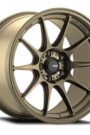 Order Now Konig Dekagram 17x8 4x100 ET45 Gloss Bronze