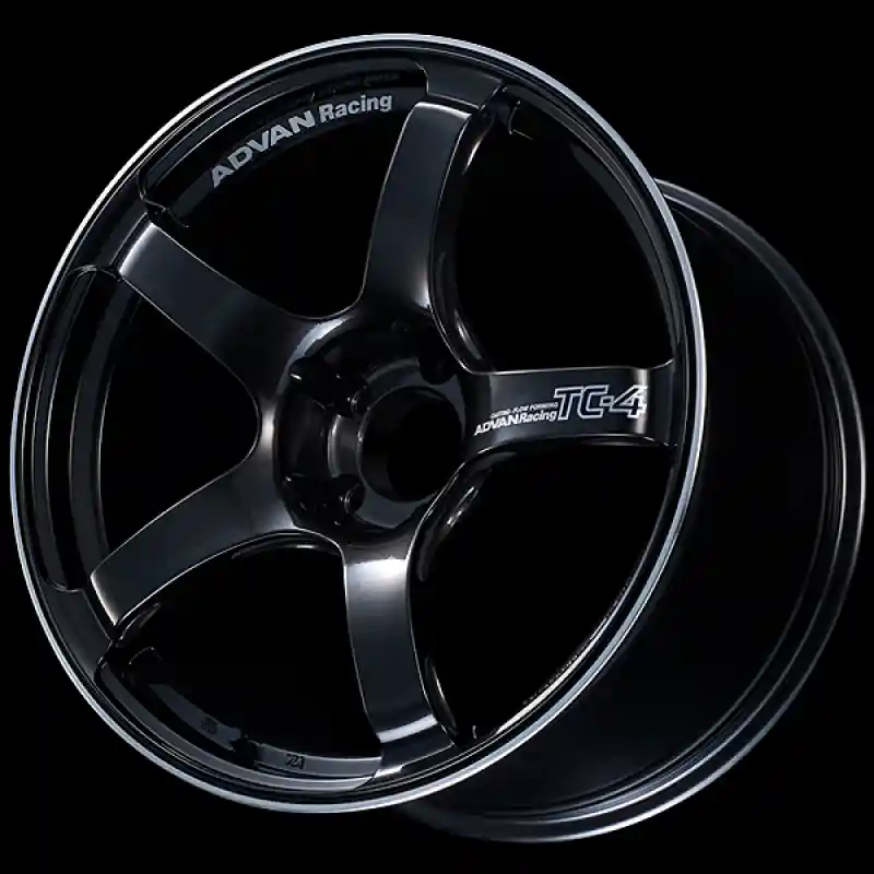 Advan TC4 18x9 +53 5-120 Racing Black Gunmetallic & Ring Wheel Direct From Factory