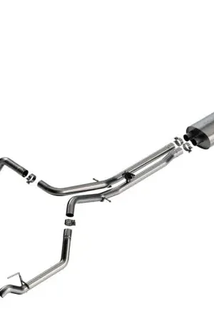 Top Rated Borla 24-25 Chevy Silverado 1500 (6.2L V8) S-Type Cat Back - Factory Tips