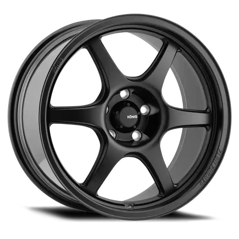 Secure Checkout Konig Hexaform 18x10.5B 5x114.3 ET18 Matte Black