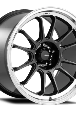 Don’t Miss Out Konig Hypergram 17x9 5x100 ET40 Metallic Carbon w/ Machined Lip