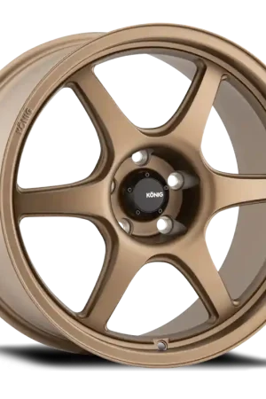 Konig Hexaform 18x8.5 5x100 ET40 Matte Bronze Secure Checkout