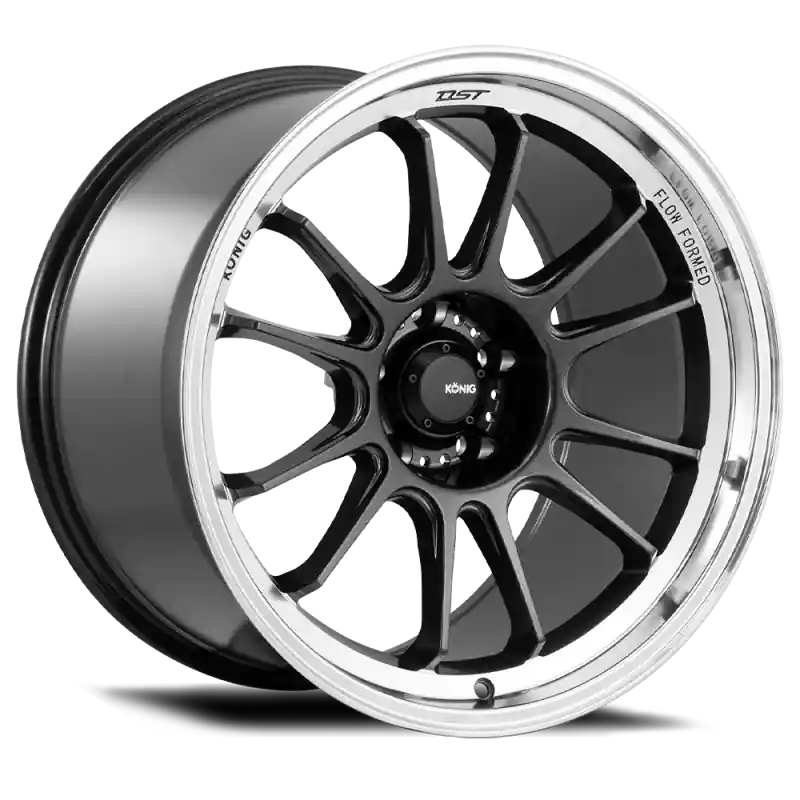 Holiday Sale Konig Hypergram 16x8 5x114.3 ET38 Metallic Carbon w/ Machined Lip