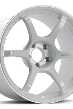 Advan RG-4 18x9.5 +45 5-114.3 Racing White Metallic & Ring Wheel Popular