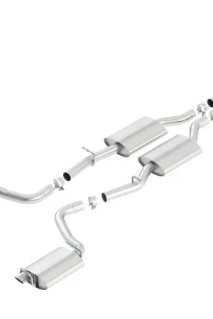 Get Yours Borla 15-16 Dodge Charger R/T 5.7L No Tip Use Factory Valence Single Split Rear Exit S-Type Exhaust