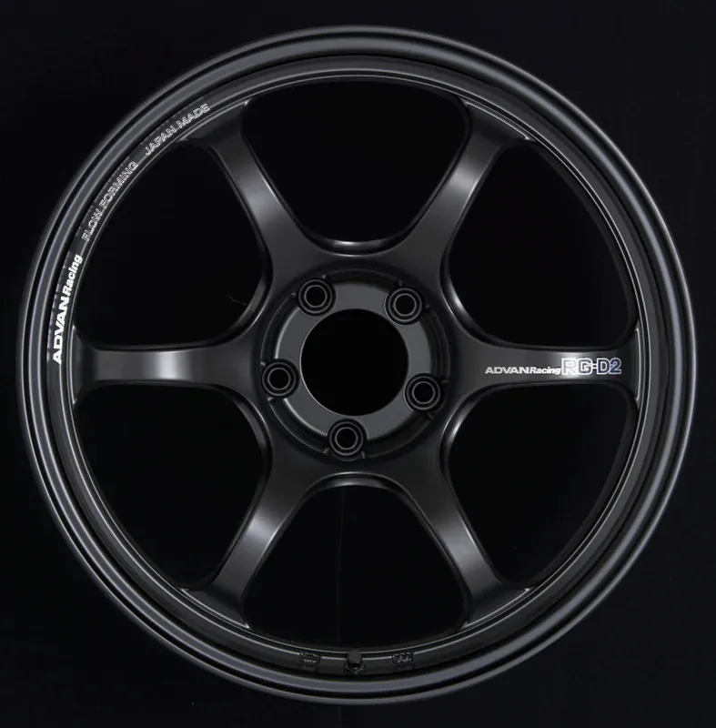 Advan RG-D2 18x11.0 +30 5-114.3 Semi Gloss Black Wheel Price Drop