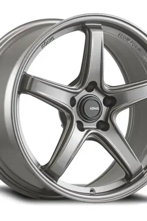 Deal Konig Neoform 18X8.5 5X120 ET32 Matte Grey Flow Formed