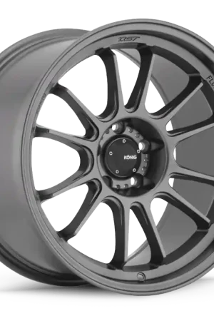 Konig Hypergram 19X8.5 5X114.3 ET38 Matte Grey Flow Formed Worldwide Shipping