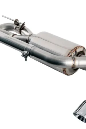 AWE Tuning BMW F3X 340i Touring Edition Axle-Back Exhaust - Chrome Silver Tips (102mm) Bulk Order