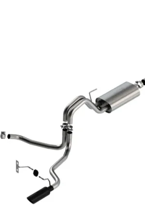 Borla F-150 2021 5.0L 4dr CC SB EC STB Lariat/KR/Pltm/LTD 3/2.25 SRE Cat-Back Touring Black CHR Tips Special Discount