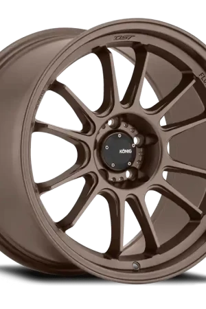 Top Rated Konig Hypergram 17X10 4X100 ET43 Race Bronze Flow Formed
