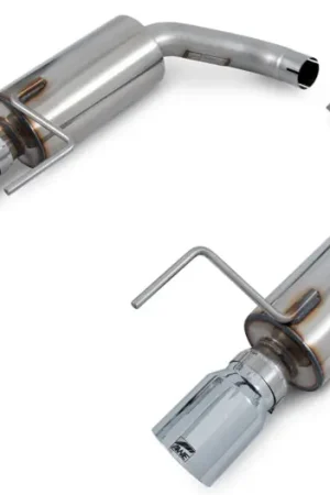 Fresh Stock AWE Tuning S550 Mustang EcoBoost Axle-back Exhaust - Touring Edition (Chrome Silver Tips)